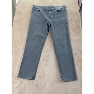Faherty Brand Movement Mens Size 38 5 Pocket Pants Men 38 Slate Grey Stretch EUC